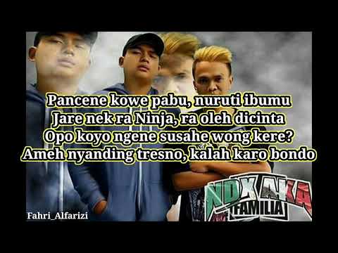 NDX AKA - KIMCIL KEPOLEN KARAOKE ORIGINAL