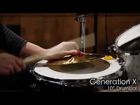 Демонстрация звучания и использования тарелки Meinl 10" Drumbal GX-10DB