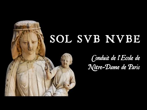 Sol sub nube latuit - Conduit de l'Ecole de Notre-Dame de Paris
