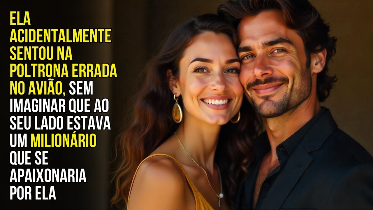 Ela Sem Querer Sentou No Lugar Errado No Avião Sem Saber Que Ao Seu Lado Estava Um Milionário