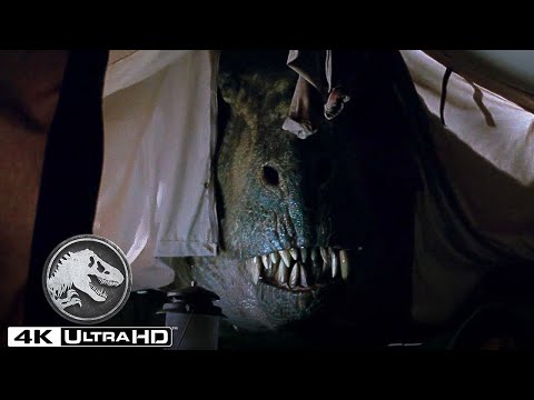 The T. rex Attacks the Camp  | Jurassic World