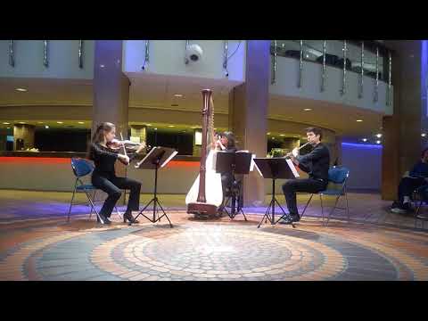 [Concert] Anne de Boysson - Trio n°1 for Flûte, Violin and Harp - 2nd movement