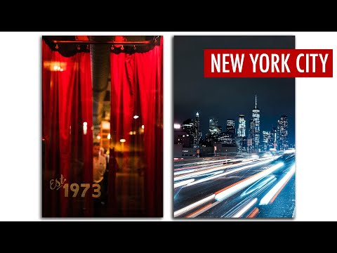 Street Photography at Night in New York City