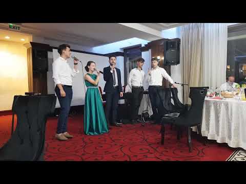 Macovei Chris Naersi & Cvartet bărbătesc - Doamne bun păstor - Nuntă Tami și Alex (20180722)