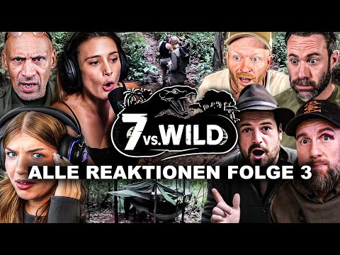 ALLES FALSCH! 🤬 Alle 7 vs. Wild Reaktionen auf Folge 3 zusammengefasst