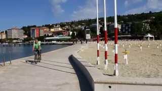 preview picture of video 'Walk on Portorož promenade'
