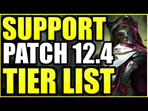Patch 12.4 Support Tier List .... (RENATA IS HERE! IS SHE BROKEN?)