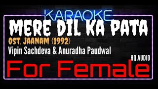 Download lagu Karaoke Mere Dil Ka Pata ( For Female ) - Vipin Sachdeva & Anuradha Paudwal Ost. Jaanam (1992) mp3