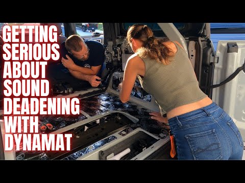 BRONCO BADLANDS GETS  SOUND DEADENING WITH DYNAMAT