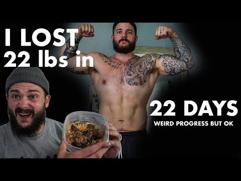 HOW I LOST 22lbs IN 22 DAYS.
