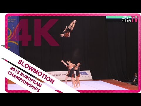 Khvalko, Prushynski, Vauchetski, Shatau - Belarus - all-around final - European Championship 2015