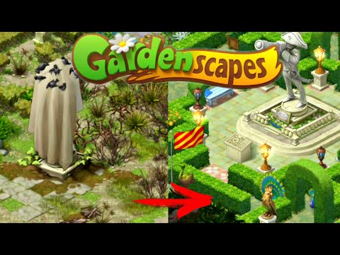Gardenscapes  -  Part 17 Gameplay Walkthrough  LILU (iOS & Android)
