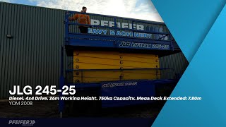 Ножична платформа JLG 245-25 Diesel, 4x4 Drive, 26m Working Height, 750k | Слика 4 - Machineryline