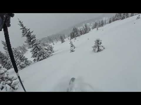 Saturday - 4K Raw POV Backcountry Skiing