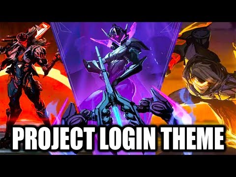 NEW PROJECT: HUNTERS LOGIN THEME 2017 W/ OFFICIAL MUSIC - League of Legends
