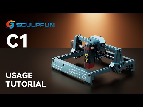 Sculpfun Tutorial: How to Set Up and Use C1 Mini Laser #viral #howto #cheapest
