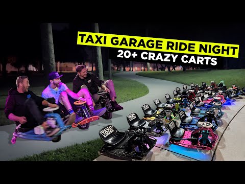 Modified Crazy Cart Ride Night POV