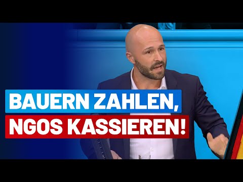 Bauern zahlen, NGOs kassieren! - Julian Schmidt- AfD-Fraktion im Bundestag