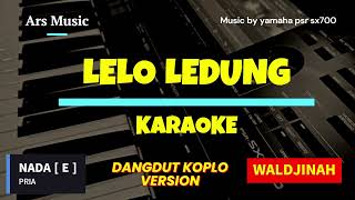 Download lagu LELO LEDUNG || NADA PRIA || KARAOKE VERSION || WALDJINAH || mp3