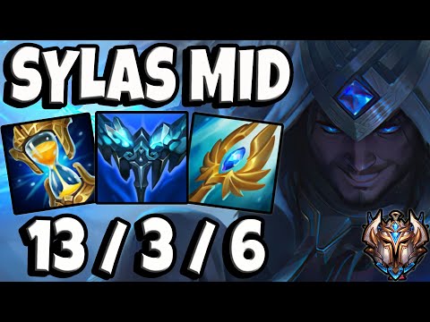 Sylas vs Twisted Fate [ MID ] Lol Korea Challenger Patch 12.1 ✅