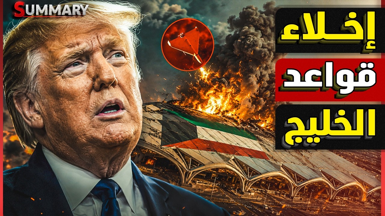 بعد ضرب مطار الكويت ترامب يرفض العودة للحرب مع إيران والخليج يتخلى عن مضيق هر
