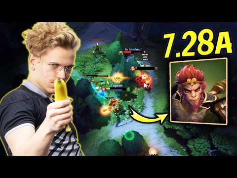 Topson Signature Hero MONKEY KING in New Update 7.28a Looks Like DOTA 2