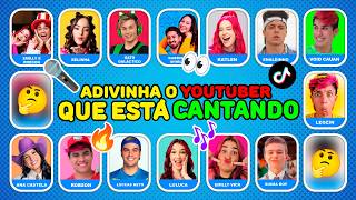 ADIVINHE QUEM ESTÁ CANTANDO🎤🎵 YOUTUBERS, VOID PILOTA, EMILLY, NATAN POR AÍ, ENALDINHO - TIKTOK MUSIC