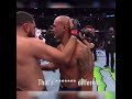This exchange between Robbie Lawler and Nick Diaz ? (via UFC)