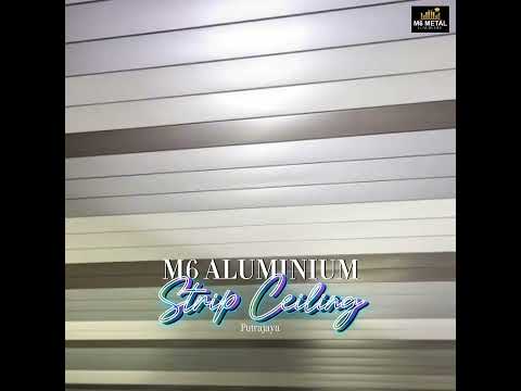 M6 ALUMINIUM STRIP CEILING @ PUTRAJAYA