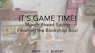 It's Game Time! | Month Ahead Savings | How Much Did We Save With The Bookshop Box?