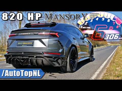 Thumbnail for 820HP Lamborghini Urus Mansory Venatus | 0-300km/h Autobahn POV & INSANE SOUND by AutoTopNL by Mansory