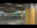 Sweden Stockholm Subway Ride From Akalla To Solna Centrum