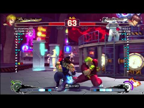 SSF4 AE : its showtime360 (Ken) vs Nox2 (Guy)