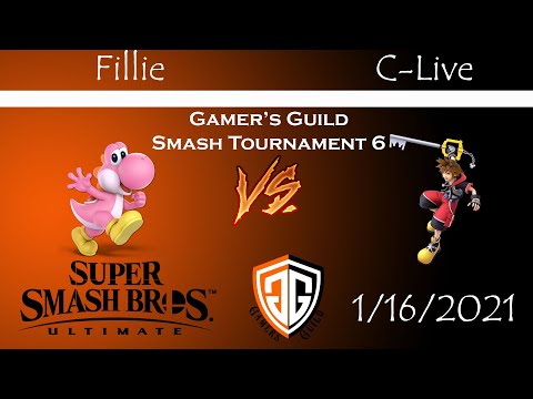 Gamer's Guild Smash Monthly 6 - Fillie (Yoshi) vs C-Live (Sora)