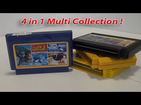 4 in 1 Famicom Mega Multi Famicom Collection Review !