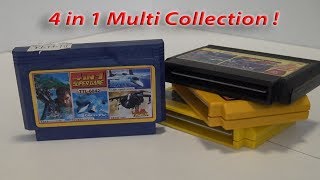 4 in 1 Famicom Mega Multi Famicom Collection Review !