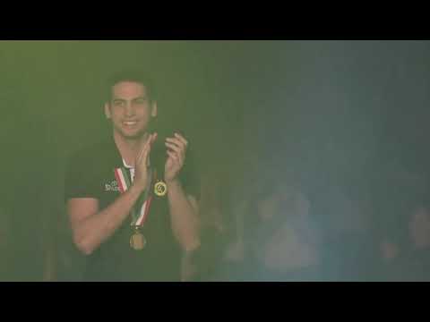 Falco bajnoki címének ünneplése 2021.