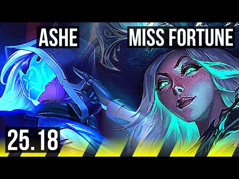 ASHE & Rammus vs MISS FORTUNE & Pyke (ADC) | Legendary, 13/5/13 | KR Diamond | 25.18