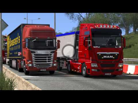 ETS2 Man TGX 18.540 Alsónyék - Debrecen