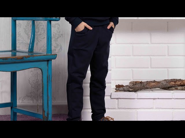 Vídeo relacionado con Générique Pantalón Jogging para niño, Pantalón de jogging suelto, Cuerda sujeción cómodo, Blanco-2, 12-13 años