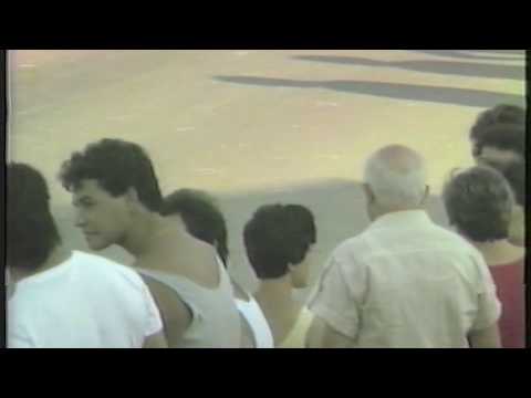 Corsa cavalli con calesse San Michele Salentino Agosto 1985