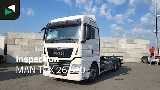 Camion porte-conteneur MAN TGX 26.510 6X2 Retarder Liftachse 2xTanks Navi Euro 6 à vendre - Image 4 | Autoline CM Camion porte-conteneur MAN TGX 26.510 6X2 Retarder Liftachse 2xTanks Navi Euro 6 | Image 4 - Autoline
