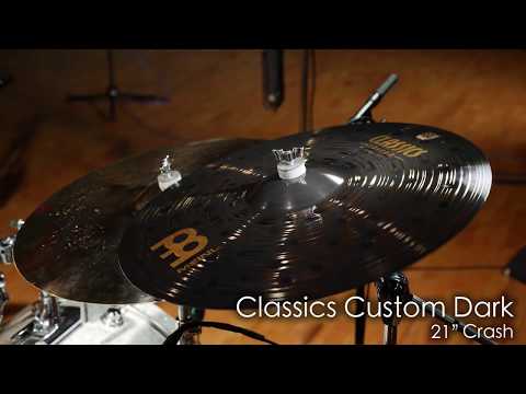 Meinl Classics Custom CC21DAC 21" Dark Crash Cymbal (w/ Video Demo) image 7
