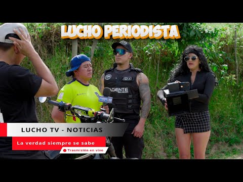 Don Luchito, the reporter who spares no one, not even his neighbors