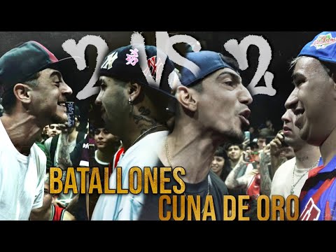 LA MAGIA DEL UNDER 🇦🇷 MEJORES RIMAS 2 VS 2 CUNA DE ORO 🔥