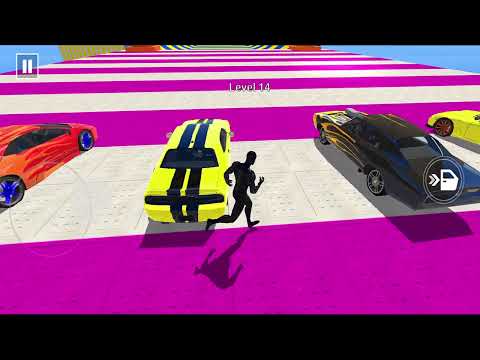 Super Crazy Mega Ramp GT Car Racing - Extreme Car Stunts Master Driving: Android Gameplay