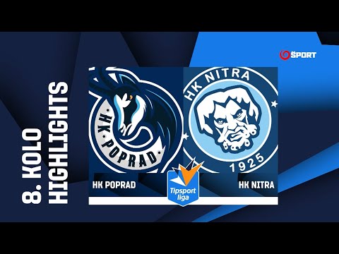 8. kolo: HK Poprad - HK Nitra 2:3 (0:2, 0:1, 2:0)