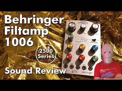 Review Behringer Filtamp 1006 Eurorack Module Series 2500 (Arp)