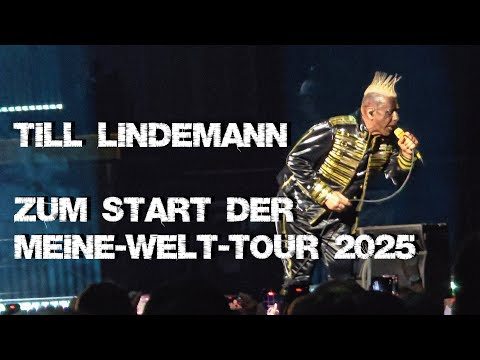 Till Lindemann: Zum Start der Meine-Welt-Tour 2025.