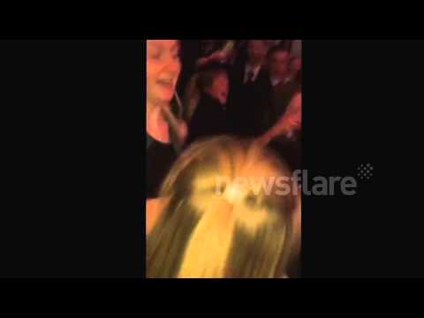 Kitty Brucknell crowd surf fail